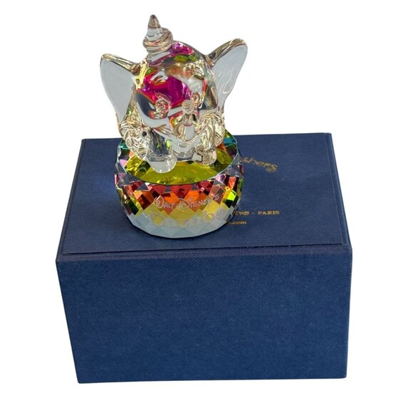 Arribas Brothers Disney Dumbo Figurine Multicolor Crystal Collectible w/Box 3" - Picture 1 of 9